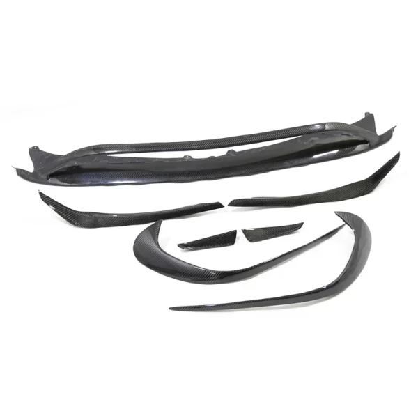 CLA45 W117 Bumper Carbon Fiber Front Lip for Mercedes BENZ CLA W117 Bumper Front Corner 2016-2019