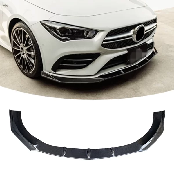 FD Style Carbon Fiber Front Lip for Mercedes Benz CLA Class W118 2020-2023 Cla45 W118 Carbon Fiber Car Bumpers Lip - Image 4