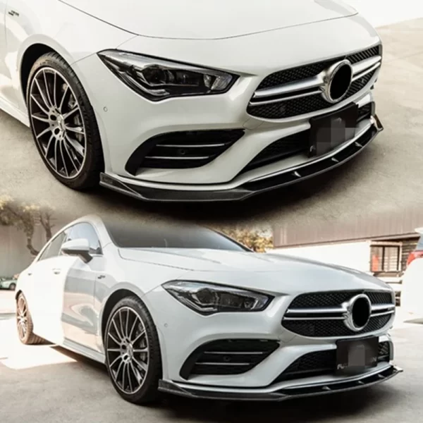 FD Style Carbon Fiber Front Lip for Mercedes Benz CLA Class W118 2020-2023 Cla45 W118 Carbon Fiber Car Bumpers Lip - Image 5