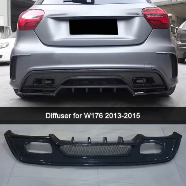 For Mercedes Benz CLA Class W117 Carbon Fiber Front Bumper SFront Corner 2013-2015 Front Side Bumper Car Accessories - Image 5