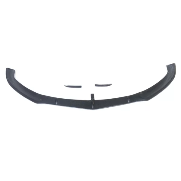For Mercedes-Benz W205 C63 BK Style Carbon Fiber Front Lip Front Bumper Accessory Kit 15-18