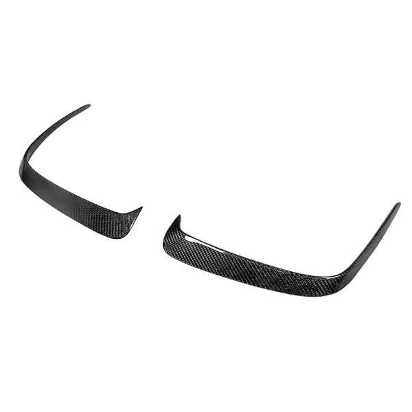 A45 Carbon Fiber Rear Bumper Flicks Vents Trim for Mercedes Benz a Class W176 Sport A200 A250