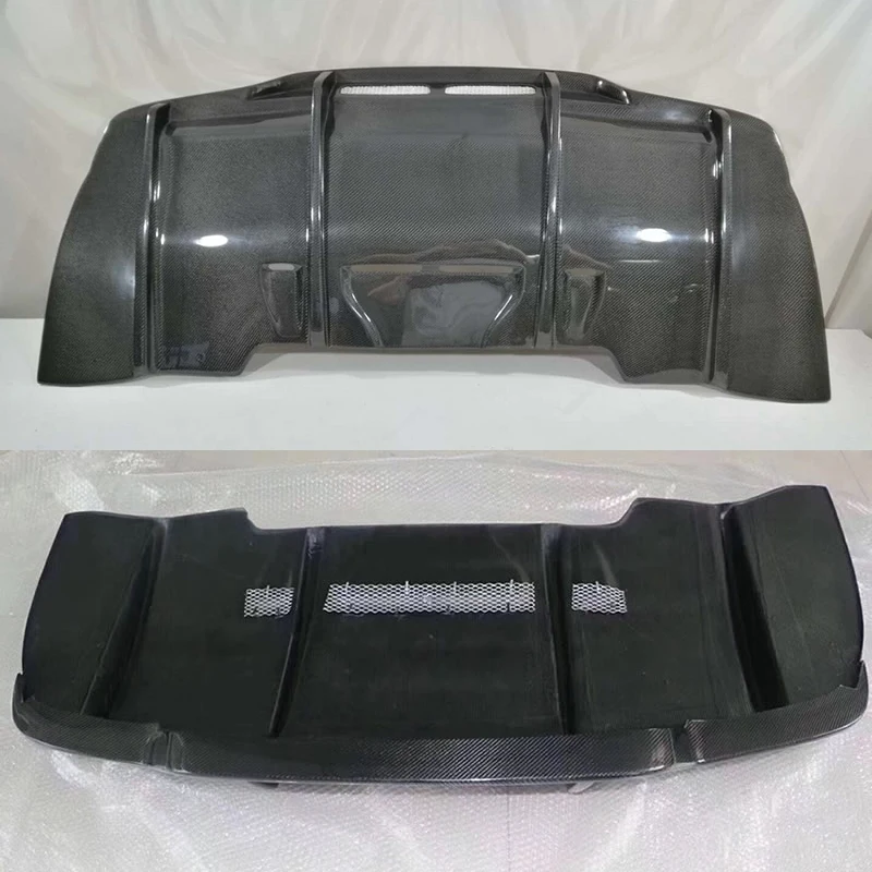 W205 C63 4D PSM Style High Quality Carbon Fiber Rear Diffuser Rear Bumper Lip for Mercedes Benz C Class 15-18 - 图片 3