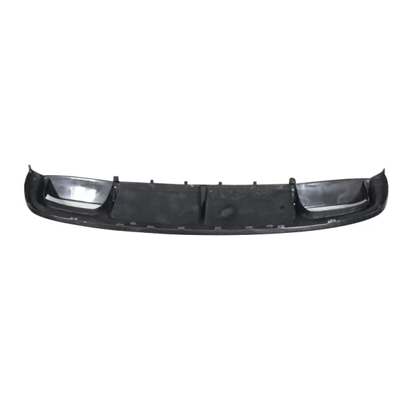 Carbon Fiber Rear Bumper Lip Diffuser Splitters for Mercedes Benz C Class W205 C63 AMG Sport 2015 - 2018 - Image 3