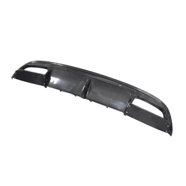Carbon Fiber Rear Bumper Lip Diffuser Splitters for Mercedes Benz C Class W205 C63 AMG Sport 2015 - 2018 - Image 4