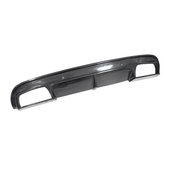 Carbon Fiber Rear Bumper Lip Diffuser Splitters for Mercedes Benz C Class W205 C63 AMG Sport 2015 - 2018 - Image 5