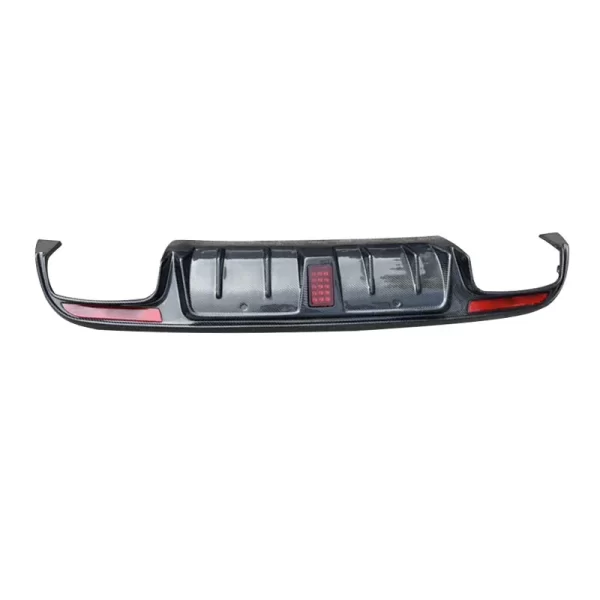 Carbon Fiber B Style Rear Bumper Diffuser for Mercedes Benz C Class W205 Sports Car Accessories - Image 3
