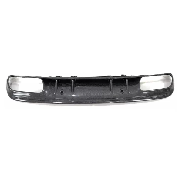 Real Carbon Fiber Rear Bumper Diffuser Lip for Mercedes Benz W205 C43 Carbon Diffuser 2019-2021 - Image 2