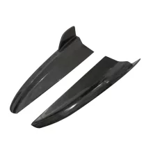W205 Carbon Fiber Rear Diffuser Rear Bumper Trim Rear Splitter for Mercedes Benz C Class W205