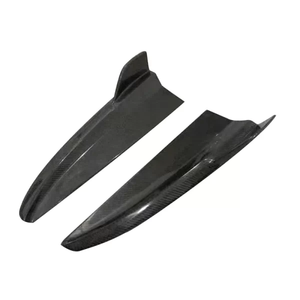 W205 Carbon Fiber Rear Diffuser Rear Bumper Trim Rear Splitter for Mercedes Benz C Class W205
