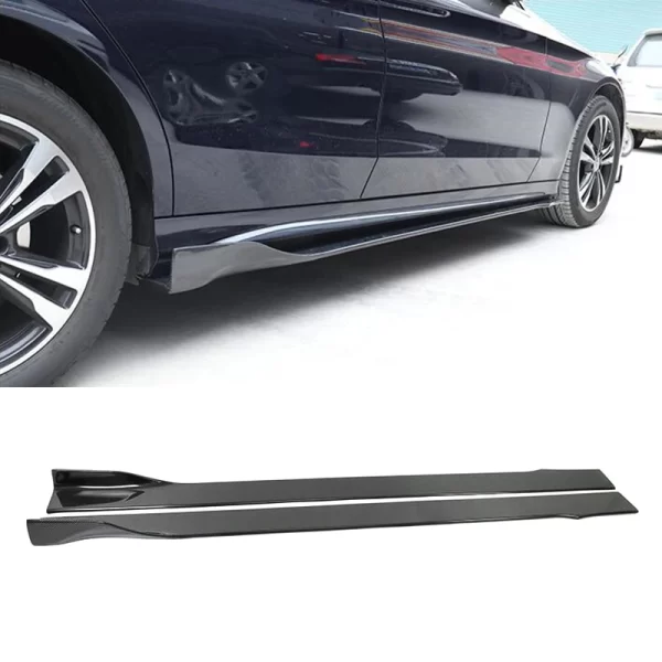 3D Design Style Carbon Fiber Side Skirts for Mercedes Benz C Class W205 Carbon Side Skirt Universal Side Skirt