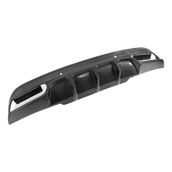 FD Style Carbon Fiber Rear Bumper Diffuser for Mercedes Benz C Class W205 Sport 4-Door 2015-2018 Car Model - Image 3