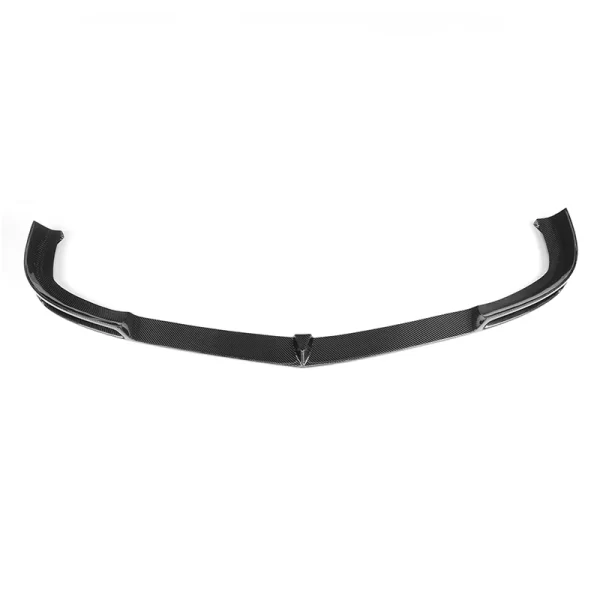 V Style Carbon Fiber W204 C63 Front Lip for Mercedes-Benz W204 C63 507 Bumper Carbon Lip 2012-2014 - Image 2