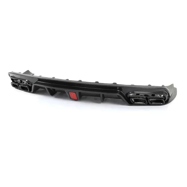 W205 C Class F1 Style High Quality Carbon Fiber Rear Diffuser With Light for Mercedes Benz C Class W205 - Image 3