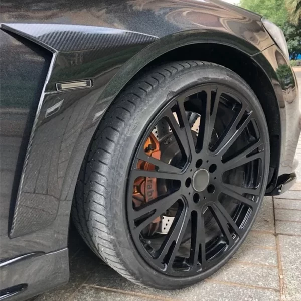 Real Carbon Side Air Vent Fender Fins for Mercedes Benz W222 S63 S65 AMG 2014-2020 - Image 5