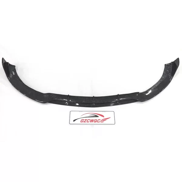 Forged Carbon Fiber B Style Front Lip for Mercedes-Benz C Class W205 C63 Coupe 2-Door Front Bumper Lip Spoiler