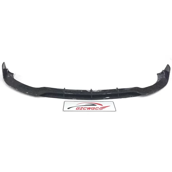 Forged Carbon Fiber B Style Front Lip for Mercedes-Benz C Class W205 C63 Coupe 2-Door Front Bumper Lip Spoiler - Image 2