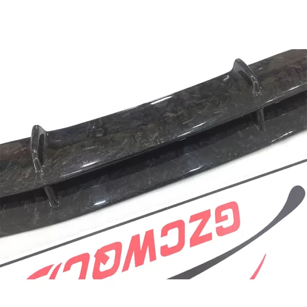 Forged Carbon Fiber B Style Front Lip for Mercedes-Benz C Class W205 C63 Coupe 2-Door Front Bumper Lip Spoiler - Image 5