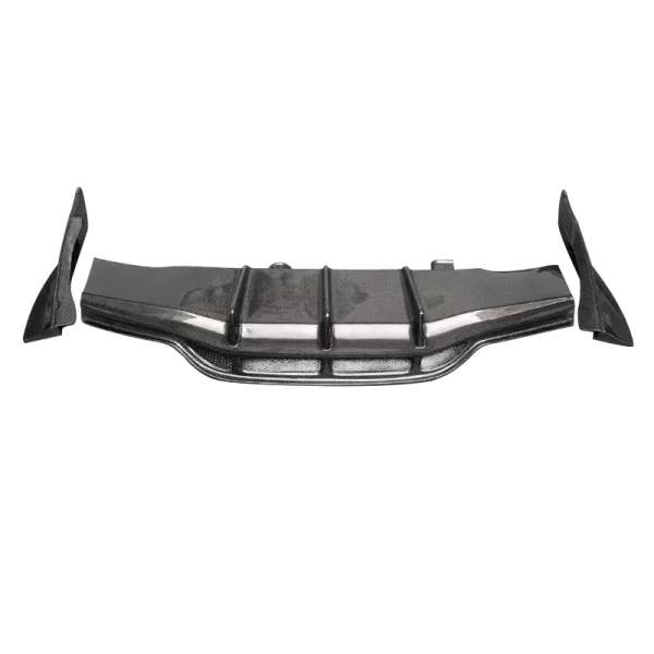 PSM Style Carbon Fiber Rear Diffuser for 2015-2017 Mercedes BENZ C-Class W205 Coupe 2D C63 AMG - Image 2