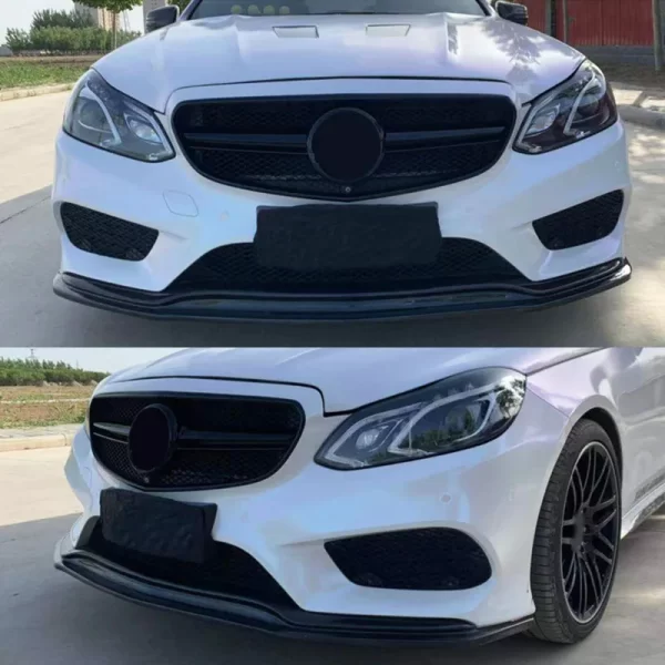 Body Kit Real Carbon Fiber Front Bumper Lip for Mercedes-benz E Class W212 2014-2016 Front Splitter FD Style Carbon Lip - Image 5