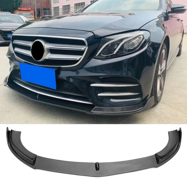 FD Style Carbon Fiber Front Lip for Mercedes Benz E-Class W213 Sport Car Carbon Lip 2016-2020 - Image 4