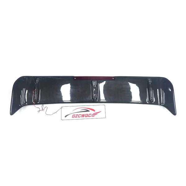 High Quality1990-in G Class W463 W464 G63 Carbon Fiber Material Rear Wing Fit for W463 w464 G63 G500 G350d Roof Spoiler With LED - Image 4