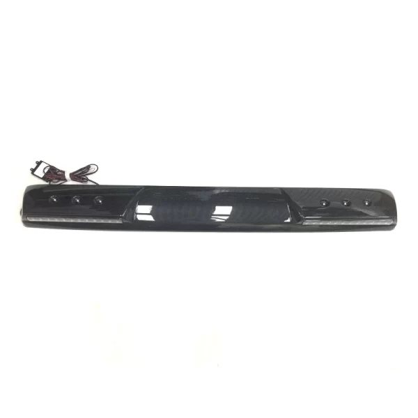 Front Roof Spoiler With Led Light for Mercedes Benz W463 W464 Carbon Fiber Top Light - Image 2