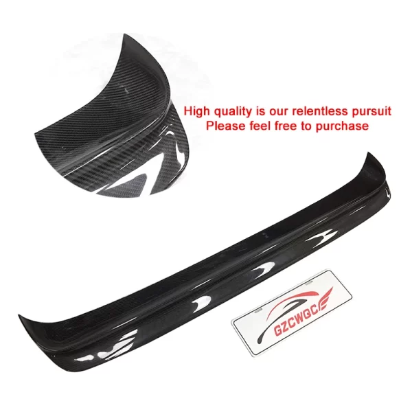 MSY Style Wet Carbon Fiber Tail Roof Wing for Mercedes Benz G Wagon W464 Rear Spoiler - Image 3