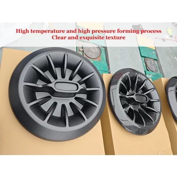 For W464 G Class G500 G63 Dry Carbon Fiber Car Spare Tire Cover W463 W464 W465 G350 G63 For Mercedes-Benz G-Class - Image 4