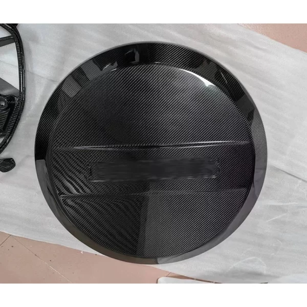 BS Style  Dry Carbon Fiber Tire Cover G Class G63 G65  Cover for Mercedes Benz G Class W463 W464 W465 Spare Tyre Cover - Image 3