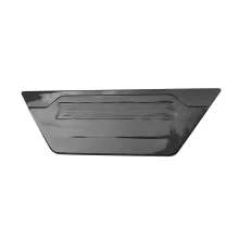 B Style Carbon Fiber Rear Trunk Lid Sticker for Mercedes Benz G-Class W463 800 Rear Spare Tire Cover Plate