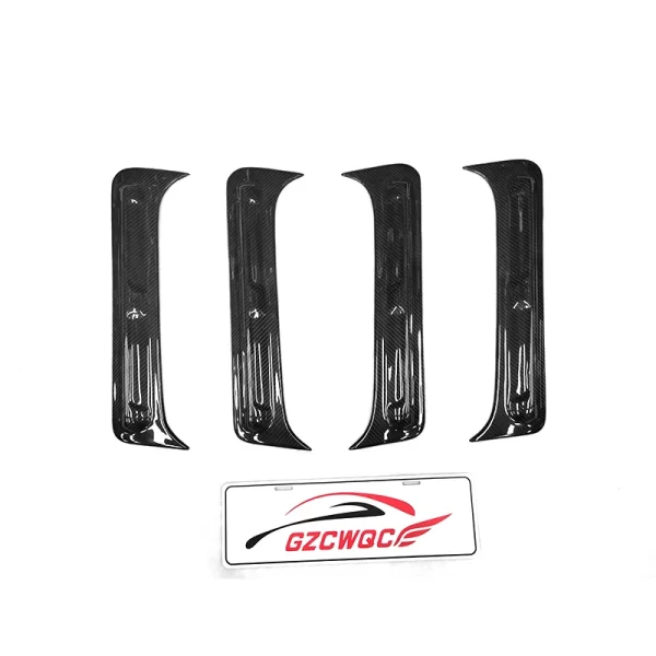 W464 Dry Carbon Exterior Parts Sticker LM Style D-Pillar Air Vents for W464 carbon G500 G63 G550 Air Vents 1990-2018 - Image 2