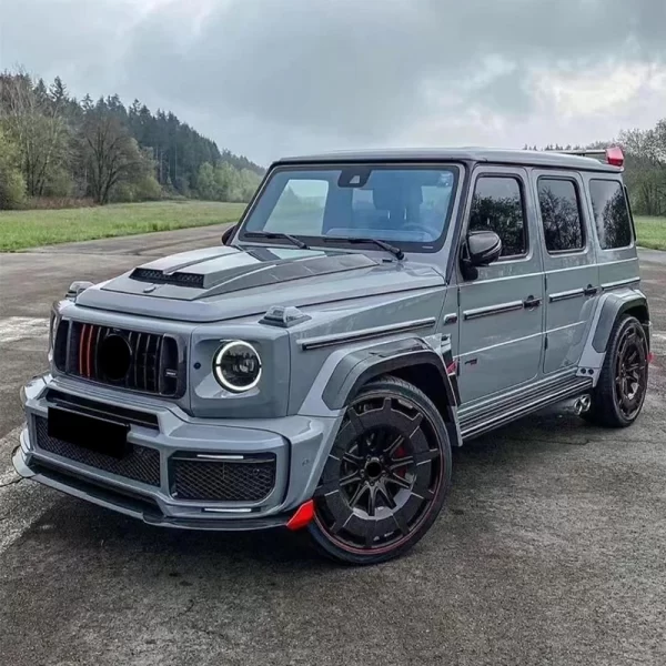 G900 Rocket Dry Carbon Fiber Bodykit for Mercedes Benz G-Class W463 W464 G500 G63 Rear Diffuser Lip - Image 3