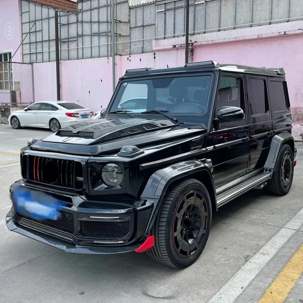 G900 Rocket Dry Carbon Fiber Bodykit for Mercedes Benz G-Class W463 W464 G500 G63 Rear Diffuser Lip - Image 5