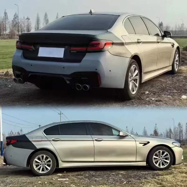 Body Kit for BMW 5 Series F10 F18 Facelift to 2023 G30 F90 M5 Car Bumper Front Bumper Rear Bumper Side Skirt (Need to Cut) - Image 6