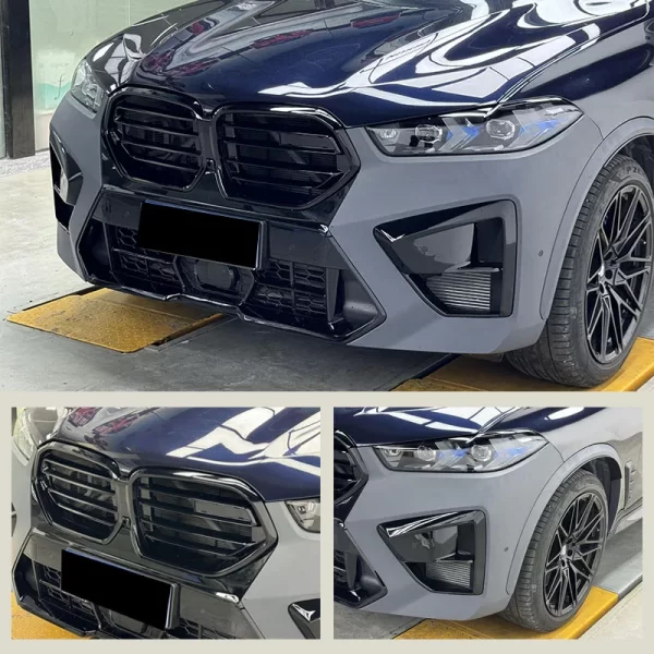 Popular Hot Sale Newest Car Body Kit with Front and Rear Bumper with Grille Side Skirt for BMW X5 G05/G18 2023 Modified to X5M - Image 4