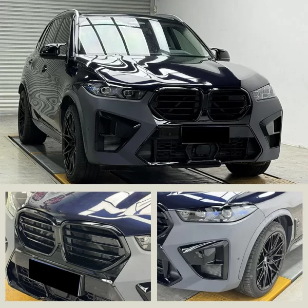 Popular Hot Sale Newest Car Body Kit with Front and Rear Bumper with Grille Side Skirt for BMW X5 G05/G18 2023 Modified to X5M - Image 5