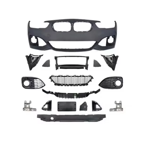 Car Front Bumper Body Kit for BMW 1 Series F20 Upgraded MT Sports Version PP Molding Body Kit  2015-2016