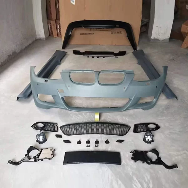 For bmw 3 Series E92 E93 MT Style Body Kit pp Material 2010-2012 Year 3 Series E92 Car Bumper Full Set Upgrade Body Kit - Image 4