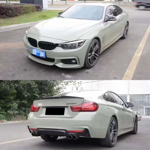 MT/MP Style 2014-2020 Car Bumper Bodykit for BMW 4 Series Upgrade F32 F33 F36 M Tech/MP Body Kit - Image 4