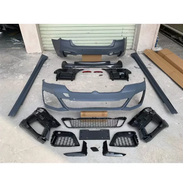 PP Plastic 5 Series Car Accessories Diffuser Fender Grille Bodykit for Bmw G30 G38 Upgrade to MT Wide Body Kit 2020-2023 - Image 2
