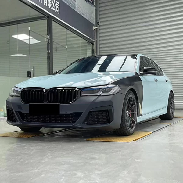PP Plastic 5 Series Car Accessories Diffuser Fender Grille Bodykit for Bmw G30 G38 Upgrade to MT Wide Body Kit 2020-2023 - Image 3