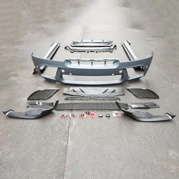 X6 E71 Body Kit with Front Bumper Rear Diffuser Fit for bmw X6 E71 MP Style High Quality 2008-2013 Year Rear Lip Facelift - Image 2