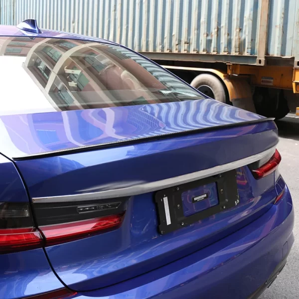 G20 Carbon Fiber Spoiler for BMW 3 Series G20 G28 320i Rear Spoiler M3 Style Carbon Spoiler - Image 5