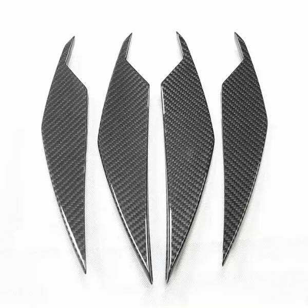 G82 G80 Carbon Fiber Side Bumper Canards for BMW M4 G82 G83 M3 G80 G81 Exterior Auto Rear Bumper Splitter Trim 2021+ - Image 2