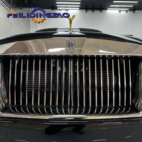 Auto Upgrade Front Bumper Headlights Grill PP Body Kit for Rolls Royce Ghost 2010-2017 - Image 4