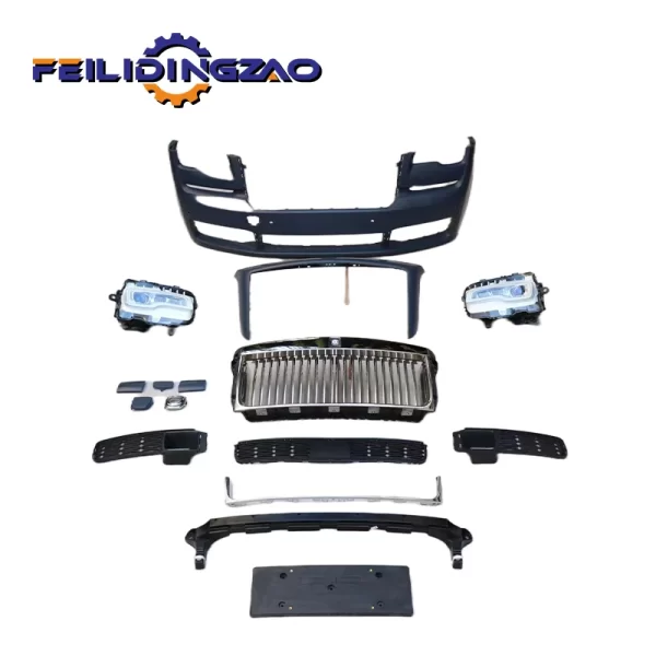 Auto Upgrade Front Bumper Headlights Grill PP Body Kit for Rolls Royce Ghost 2010-2017 - Image 5