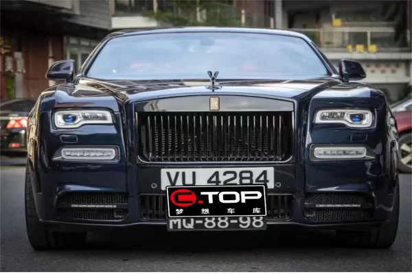 Car Front Bumper Assembly Headlight Rear Diffuser Spoiler Body Kit for Rolls-Royce Ghost Upgrades to 2nd Generation Mansory - Image 3
