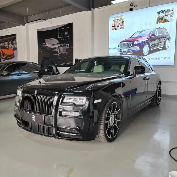 Car Front Bumper Assembly Headlight Rear Diffuser Spoiler Body Kit for Rolls-Royce Ghost Upgrades to 2nd Generation Mansory - Image 5