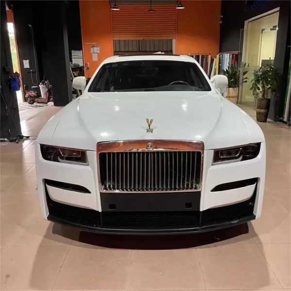 Saar Fashion Style Glossy Black Carbon Fiber Engine Hood Cover Rolls Royce Appearance Upgrade to 4th Generation - Image 3